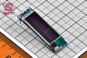 I2C OLED Display Module 0.91 Inch SSD1306