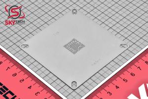 single stencil 3D model of H6 CPU for 75mm fixture