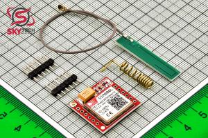 SIM800L Module + PCB Antenna