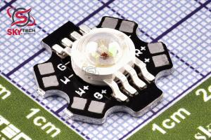 LED RGBW 8pins 4*(1W) + PCB