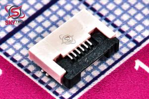 FPC connector 0.5MM-6P-Under the flip (cover)
