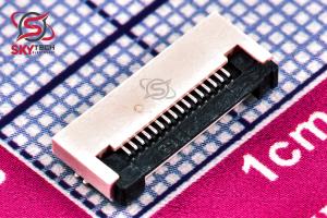 FPC connector 0.5MM-16P-Under the flip (cover)
