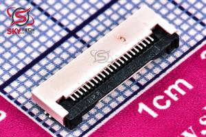 FPC connector 0.5MM-22P-Under the flip (cover)