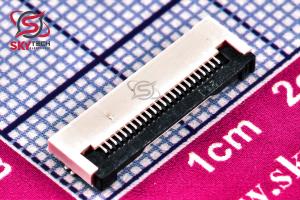 FPC CONNECTOR 0.5MM-24P-UNDER THE FLIP (COVER)