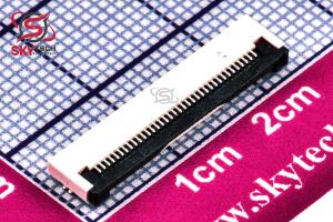 FPC connector 0.5MM-36P-Under the flip (cover)