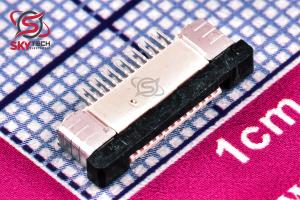 FPC connector 0.5MM-14P-Pull up-TOP CONTACT