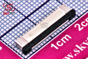 FPC connector 0.5MM-26P-Pull down-BOTTOM CONTACT