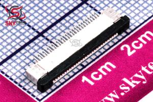 FPC CONNECTOR 0.5MM-28P-PULL DOWN-BOTTOM CONTACT