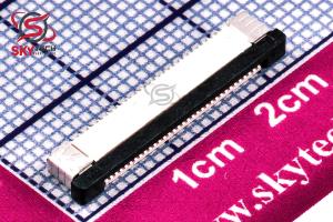 FPC connector 0.5MM-32P-Pull down-BOTTOM CONTACT