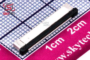 FPC connector 0.5MM-34P-Pull down-BOTTOM CONTACT