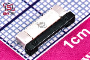 FPC connector 0.5MM-14P-Pull down-BOTTOM CONTACT