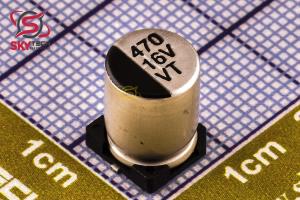 470UF 16V CAPACITOR ALUMINIUM