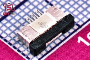 FPC connector 0.5MM-6P-Pull up-TOP CONTACT