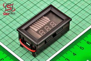 VOLTMETER AND INDICATOR FOR CAHRGING BATTERY (12V)