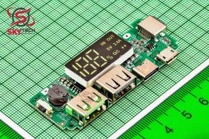 5v Lithium battery digital display charging module  H961-U